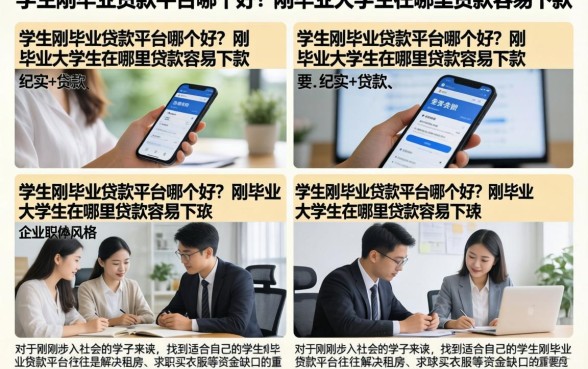 学生刚毕业贷款平台哪个好？刚毕业大学生去哪里贷款容易下款