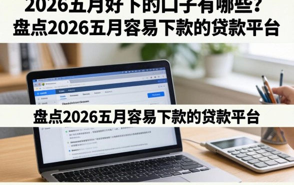 2026五月好下的口子有哪些？盘点2026五月容易下款的贷款平台