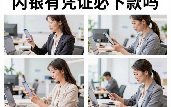 闪银有凭证必下款吗,有凭证真的能下款吗