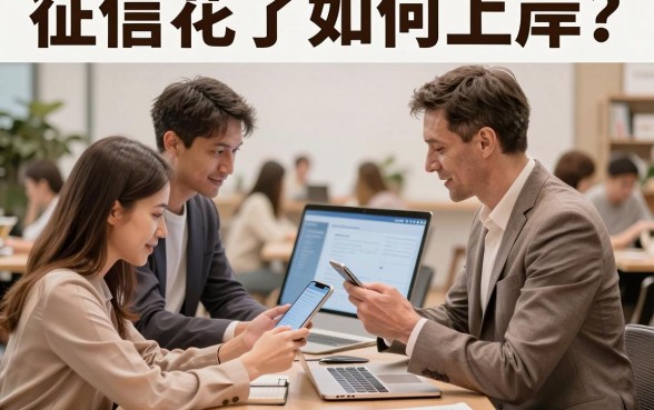 征信花了如何上岸？征信太花急用钱哪里能借到钱