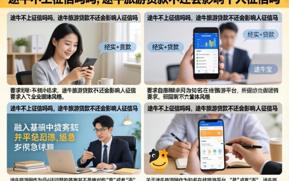 途牛不上征信吗吗，途牛旅游贷款不还会影响个人征信吗