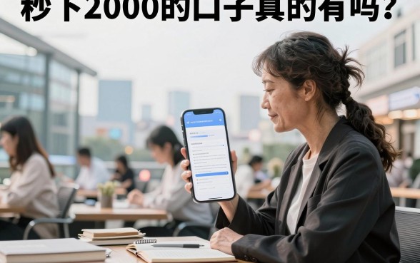 秒下2000的口子真的有吗？盘点2026年靠谱的小额贷款平台