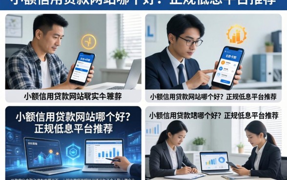 小额信用贷款网站哪个好？正规低息平台推荐