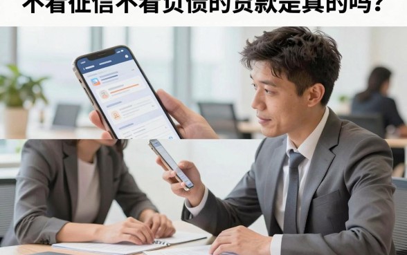不看征信不看负债的贷款是真的吗?哪里能找到这种口子