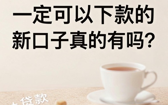 一定可以下款的新口子真的有吗？分享几个容易通过的网贷平台