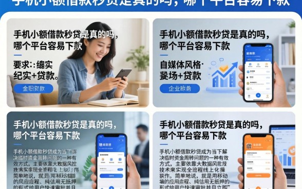 手机小额借款秒贷是真的吗,哪个平台容易下款
