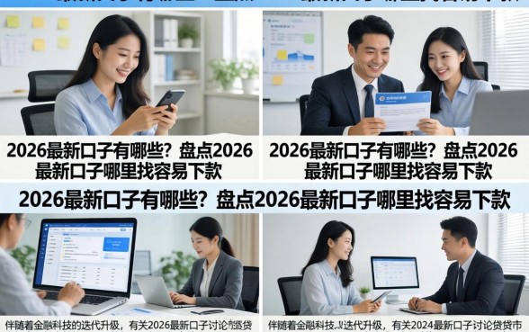 2026最新口子有哪些？盘点2026最新口子哪里找容易下款