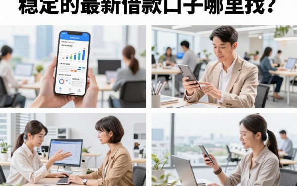稳定的最新借款口子哪里找？分享几个靠谱容易下款的渠道