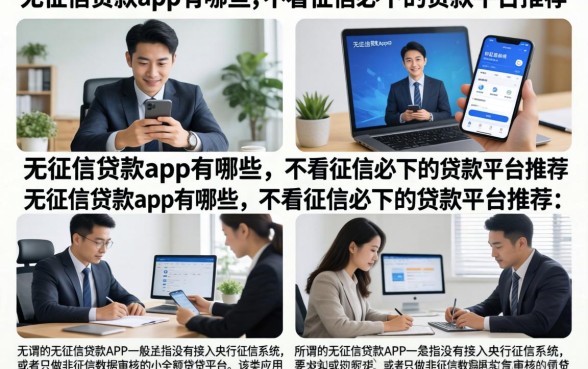无征信贷款app有哪些,不看征信必下的贷款平台推荐