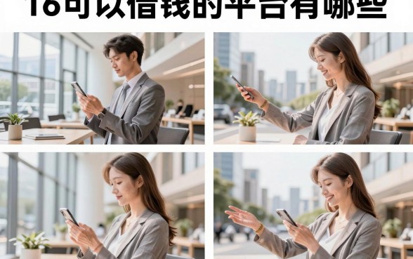 16可以借钱的平台有哪些，正规靠谱的借款平台推荐