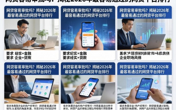 网贷容易审批吗？揭秘2026年最容易通过的网贷平台排行