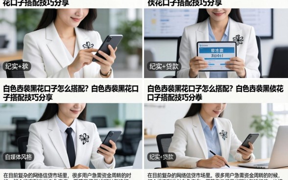 白色西装黑花口子怎么搭配？白色西装黑花口子搭配技巧分享