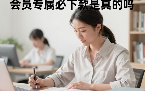 会员专属必下款是真的吗，揭秘会员贷款靠谱吗