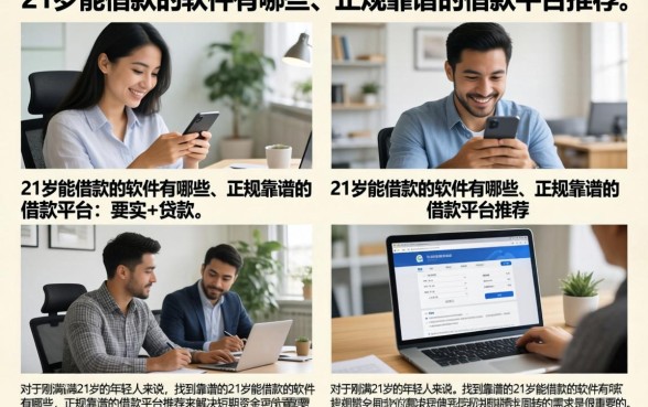 21岁能借款的软件有哪些，正规靠谱的借款平台推荐
