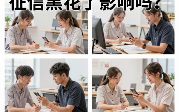 征信黑花了影响吗？还能申请贷款吗？