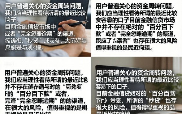 2024年最新比较容易下的口子有哪些？盘点审核宽松秒通过的贷款平台