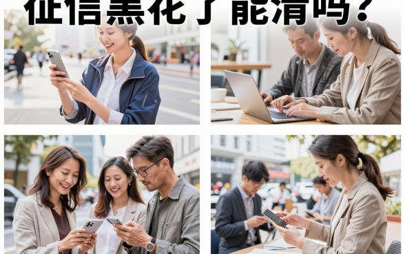 征信黑花了能清吗？征信黑了怎么恢复正常