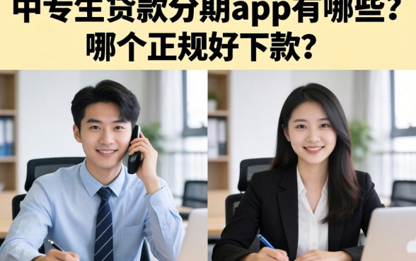 中专生贷款分期app有哪些？哪个正规好下款？