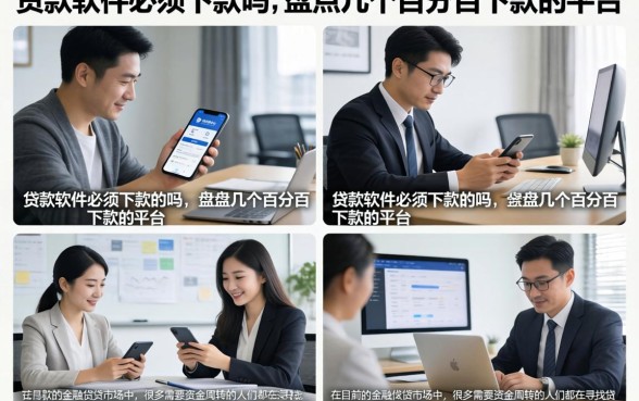 贷款软件必须下款的吗,盘点几个百分百下款的平台