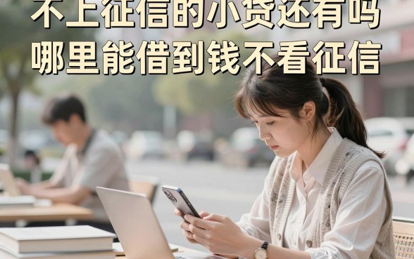 不上征信的小贷还有吗，哪里能借到钱不看征信