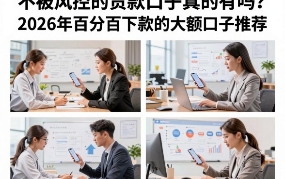 不被风控的贷款口子真的有吗?2026年百分百下款的大额口子推荐
