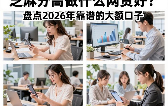 芝麻分高做什么网贷好？盘点2026年靠谱的大额口子