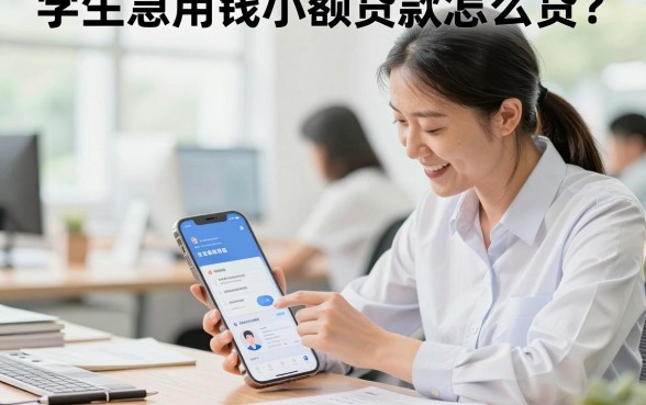 学生急用钱小额贷款怎么贷？正规平台快速到账指南