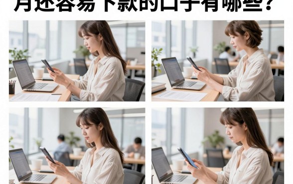 月还容易下款的口子有哪些?征信花哪里能贷到款?