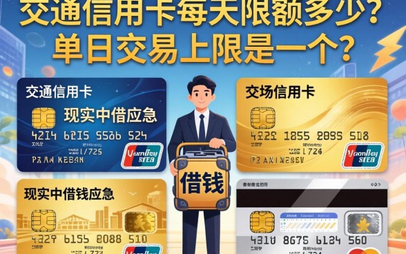 交通信用卡每天限额多少？单日交易上限是多少