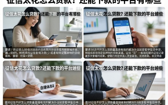 征信太花怎么贷款?还能下款的平台有哪些