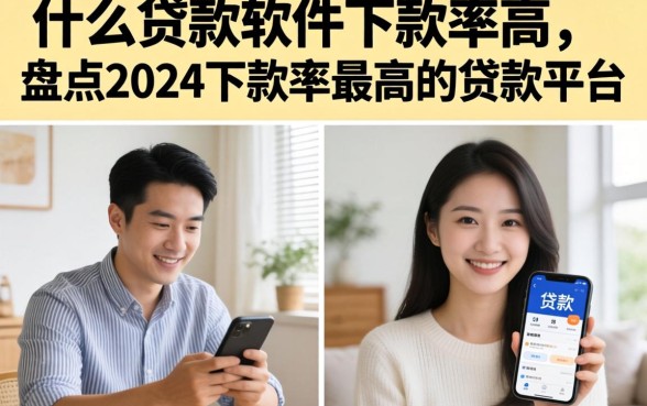 什么贷款软件下款率高,盘点2024下款率最高的贷款平台