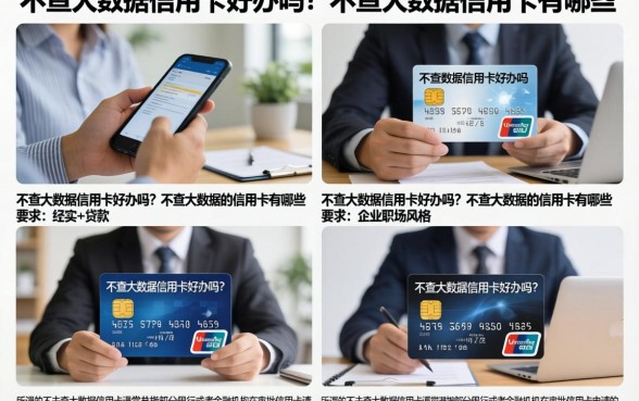 不查大数据信用卡好办吗?不查大数据的信用卡有哪些