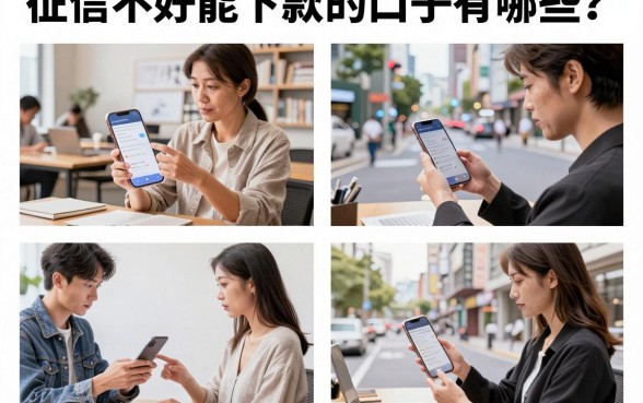 征信不好能下款的口子有哪些？2026年黑户必下的贷款平台推荐