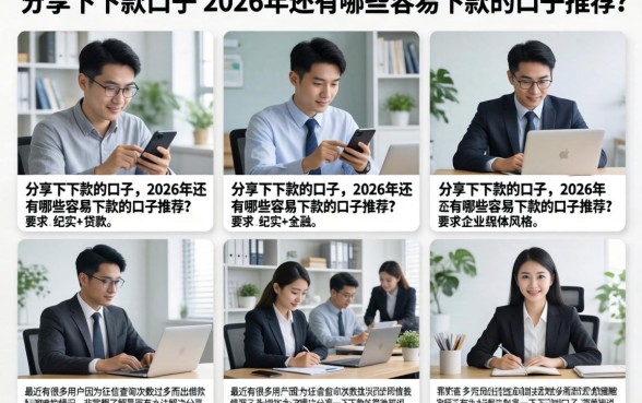 分享下下款的口子，2026年还有哪些容易下款的口子推荐？