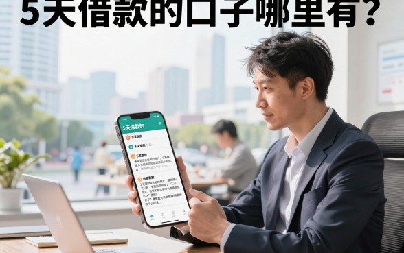 5天借款的口子哪里有？2026年靠谱的小额短期贷款平台推荐