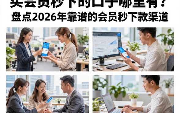 买会员秒下的口子哪里有？盘点2026年靠谱的会员秒下款渠道