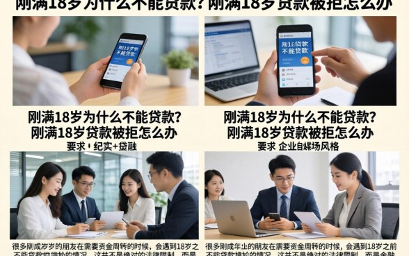刚满18岁为什么不能贷款？刚满18岁贷款被拒怎么办