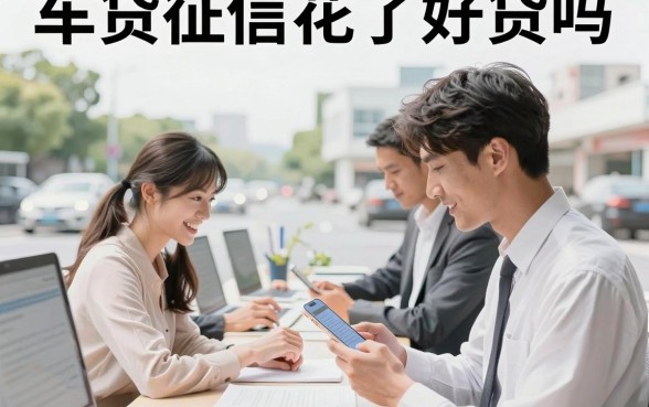 车贷征信花了好贷吗,征信花哪个银行能批车贷