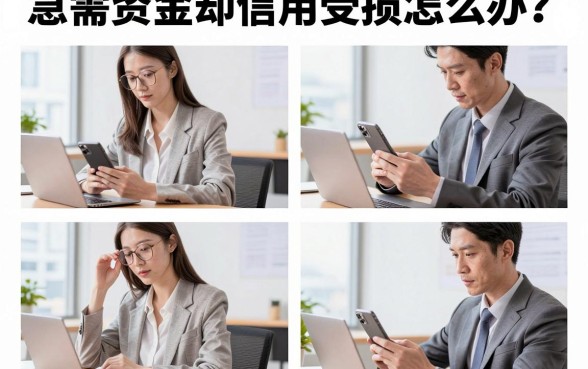 急需资金却信用受损怎么办？信用不好哪里可以借到钱