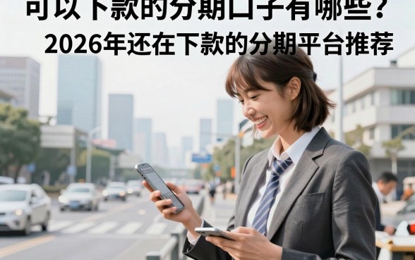 可以下款的分期口子有哪些？2026年还在下款的分期平台推荐