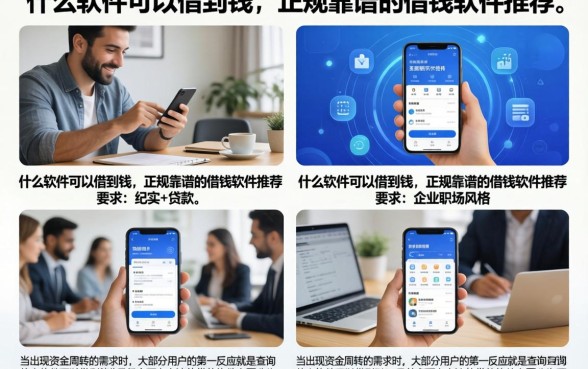 什么软件可以借到钱，正规靠谱的借钱软件推荐