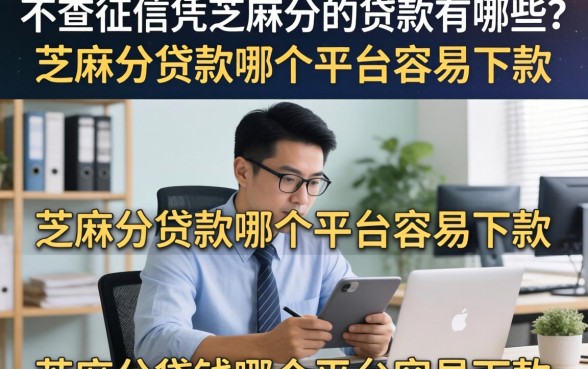 不查征信凭芝麻分的贷款有哪些？芝麻分贷款哪个平台容易下款