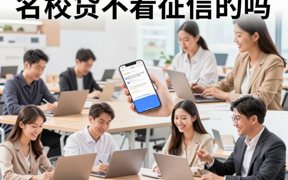 名校贷不看征信的吗,名校贷申请需要查征信吗