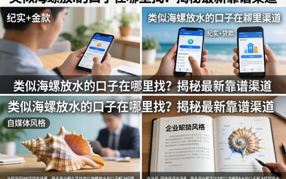 类似海螺放水的口子在哪里找？揭秘最新靠谱渠道
