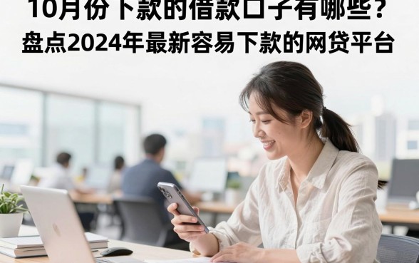 10月份下款的借款口子有哪些?盘点2024年最新容易下款的网贷平台