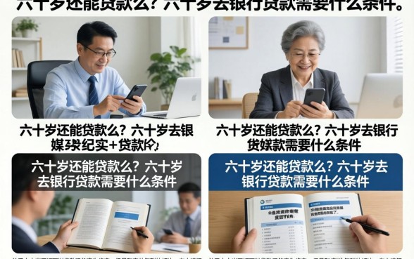 六十岁还能贷款么？六十岁去银行贷款需要什么条件