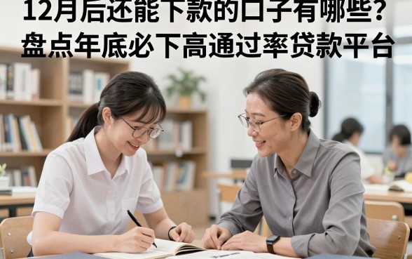 12月后还能下款的口子有哪些?盘点年底必下的高通过率贷款平台