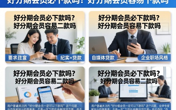 好分期会员必下款吗？好分期会员容易下款吗