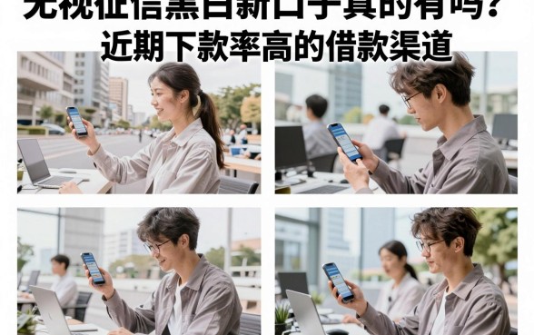 无视征信黑白新口子真的有吗?盘点近期下款率高的借款渠道
