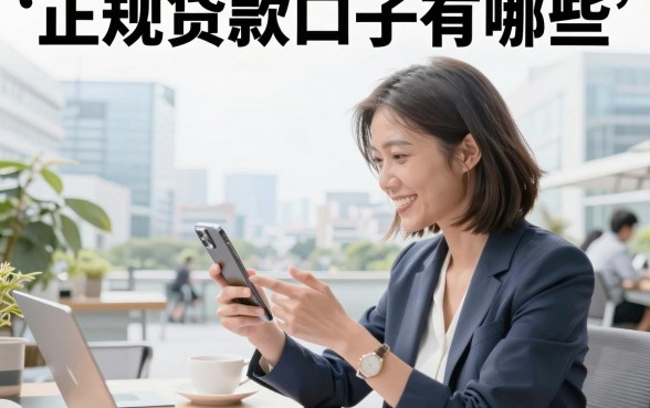 正规贷款口子有哪些，2026年正规贷款口子大全推荐